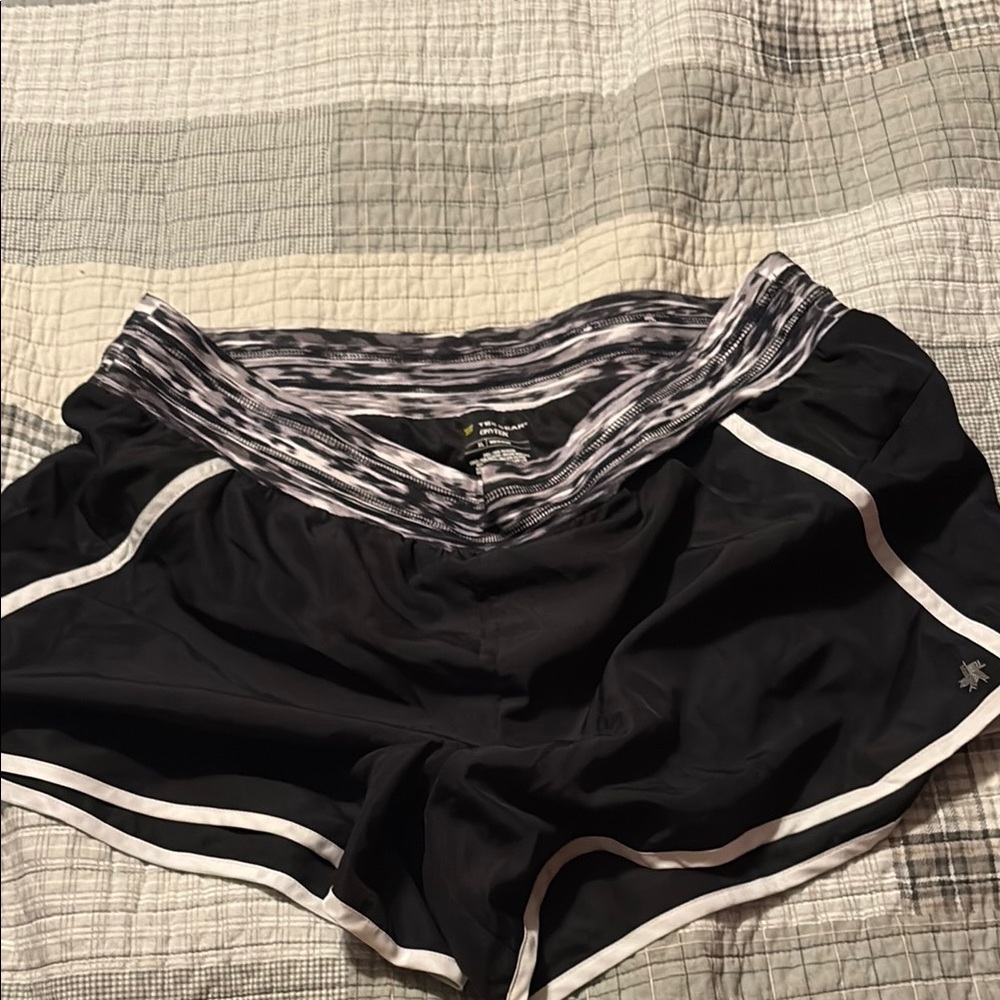 Tek Gear Black Athletic Shorts Lightweight Performance